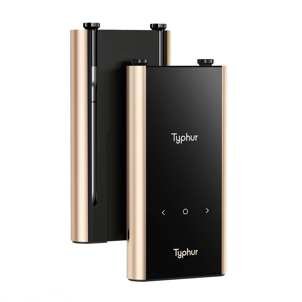 Беспроводной термометр Typhur Sync Gold Dual с двухзонным контролем температуры и премиальным зарядным кейсом
