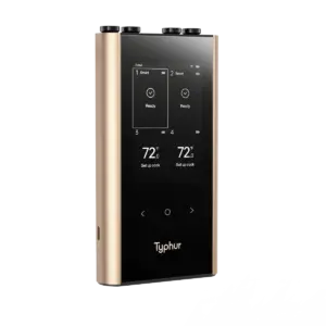Беспроводной термометр Typhur Sync Gold Quad с четырёхзонным контролем температуры и радиусом действия до 1,5 км