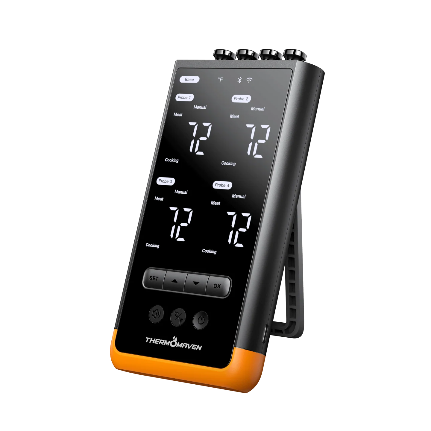 Беспроводной термометр ThermoMaven G4 с четырёхзонным мониторингом и радиусом действия до 150 метров