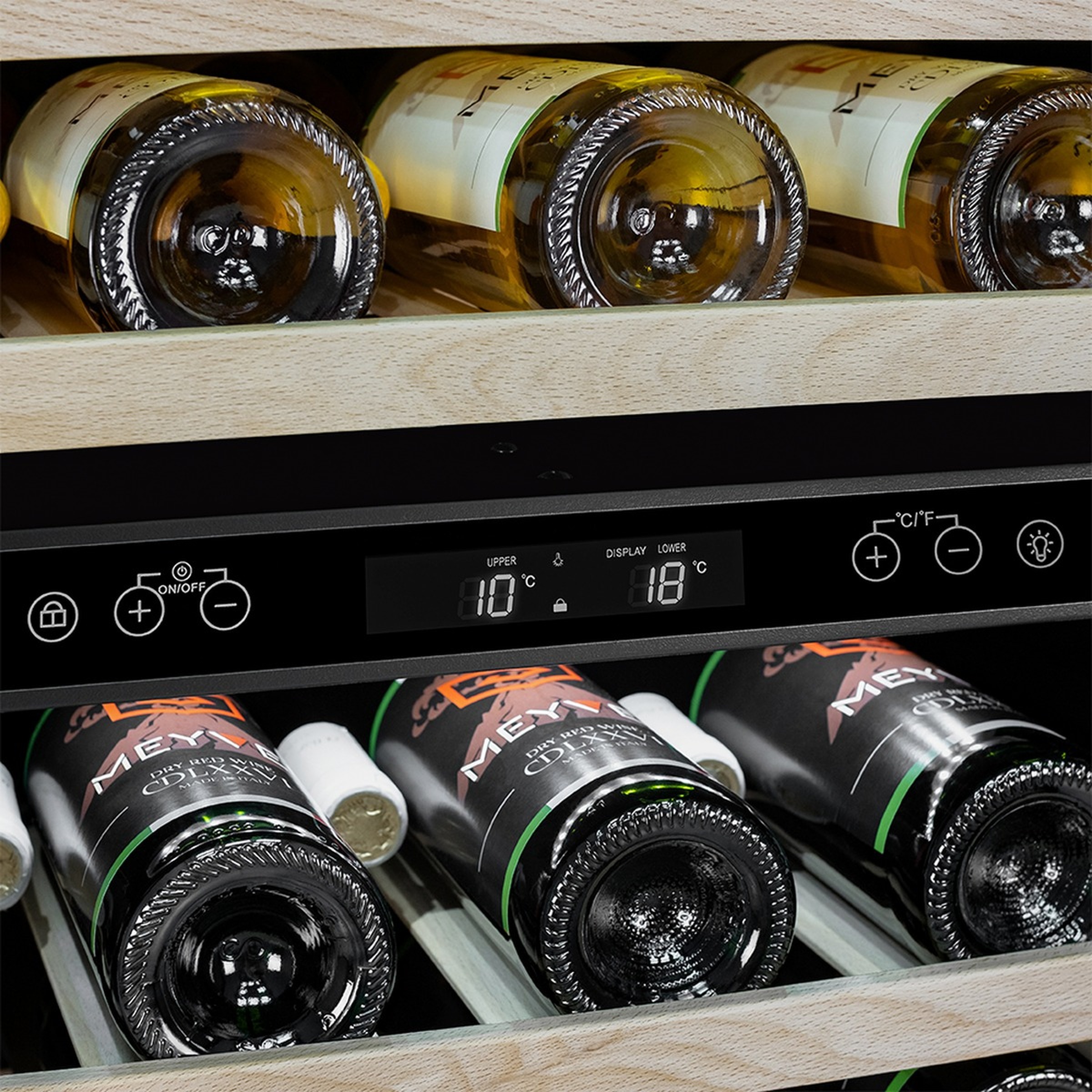 Винный шкаф Meyvel MV46NH-KWT2 — компрессорный шкаф для длительного хранения и выдержки винной коллекции