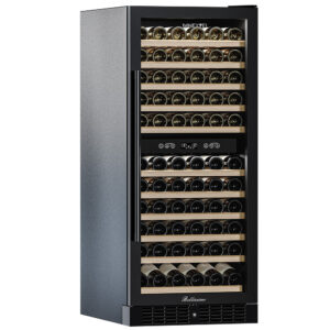 Винный шкаф Meyvel MV116-KBT2 — компрессорный шкаф для длительного хранения и выдержки винной коллекции