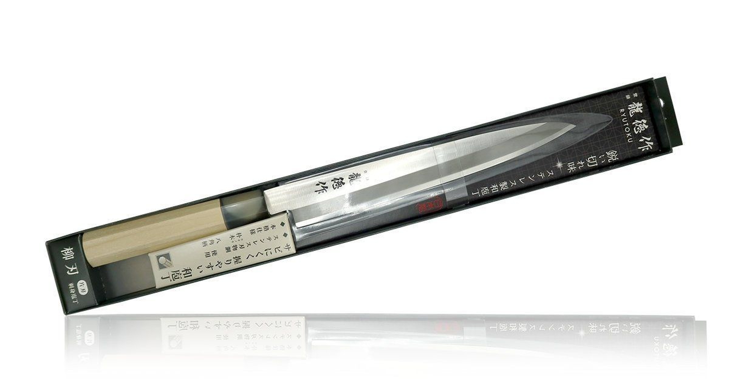 Японский нож янагиба Fuji Cutlery FC-575 — традиционный японский нож для нарезки сашими с длинным односторонним клинком