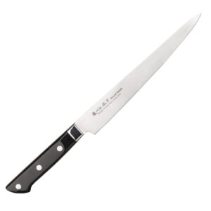 Нож кухонный Слайсер для тонкой нарезки Stainless Bolster 21 см Satake Line