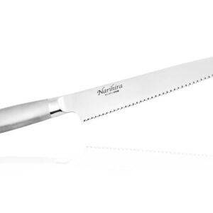 Японский кухонный нож Fuji Cutlery FC-63 — длинный серрейторный клинок для нарезки хлеба с хрустящей корочкой без сминания мякиша
