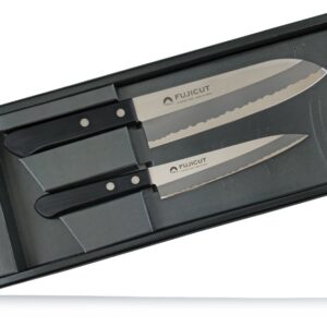 Подарочный набор японских ножей Fuji Cutlery в фирменной коробке для дома и подарка