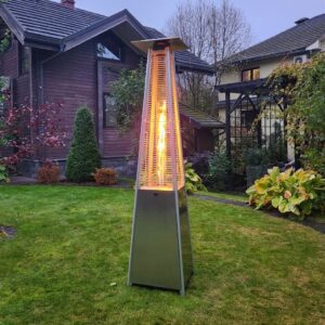 Уличный газовый обогреватель OuterMust для террасы и веранды с мощным инфракрасным излучением