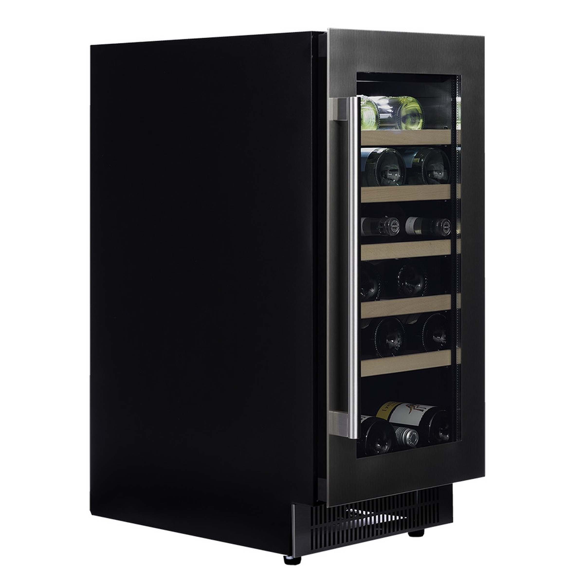 Винный шкаф Dunavox DAUF-32.83SS — компрессорный шкаф для длительного хранения и выдержки винной коллекции