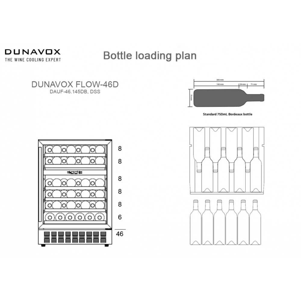 Винный шкаф Dunavox DAUF-46.145DBH — изображение 4