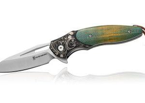Складной нож Hatamoto HFK-2435 с клинком из нержавеющей стали и замком liner-lock