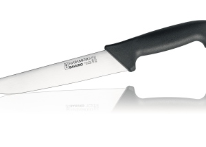 Нож мясника Hatamoto Bakuro HB08 с мощным клинком для разделки крупных отрубов мяса