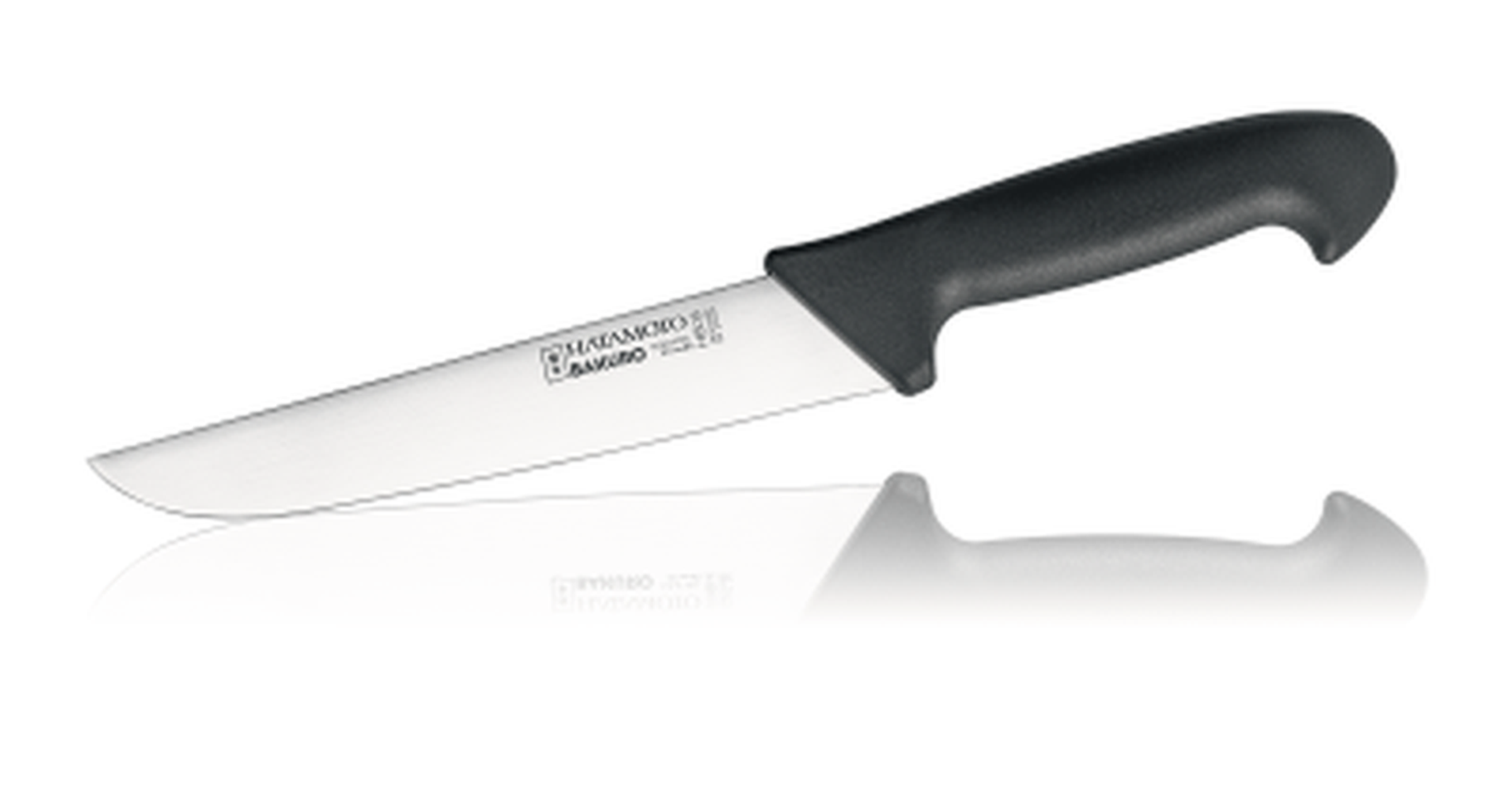 Нож мясника Hatamoto Bakuro HB08 с мощным клинком для разделки крупных отрубов мяса