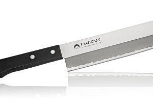 Японский нож накири Fuji Cutlery FC-1622 — традиционный японский нож для нарезки овощей с прямым лезвием и тонким срезом