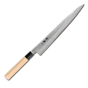 Японский нож янагиба Fuji Cutlery FC-77 — традиционный японский нож для нарезки сашими с длинным односторонним клинком