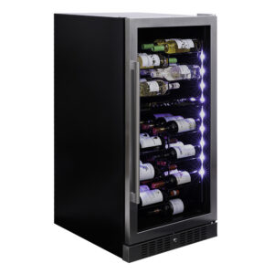 Винный шкаф Dunavox DX-58.258DSS — компрессорный шкаф для длительного хранения и выдержки винной коллекции