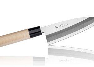 Японский нож деба Fuji Cutlery FC-1072 — традиционный японский нож для разделки рыбы с толстым обухом и односторонней заточкой