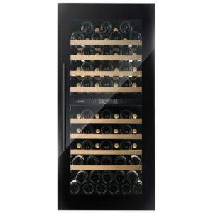 Винный шкаф Dunavox DVS-70.185DB — компрессорный шкаф для длительного хранения и выдержки винной коллекции