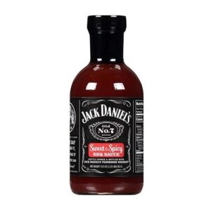 Соус барбекю Jack Daniel's в стеклянной бутылке 553 г с фирменным вкусом теннессийского виски