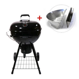 Угольный гриль SnS Kettle Black Edition, 57 см (с корзиной SNS Deluxe)