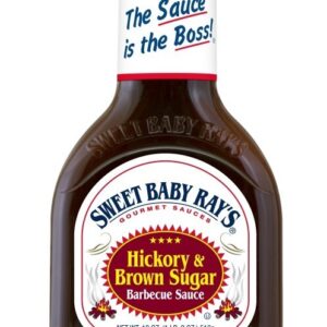 Соус барбекю Sweet Baby Ray в стеклянной бутылке 510 г — американская классика для рёбрышек и стейков