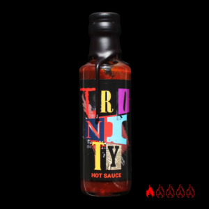 Острый соус Burning Bear «острый вишня с острым перцем Trinity Black 100 мл» ручной работы в стеклянной бутылке 100 мл