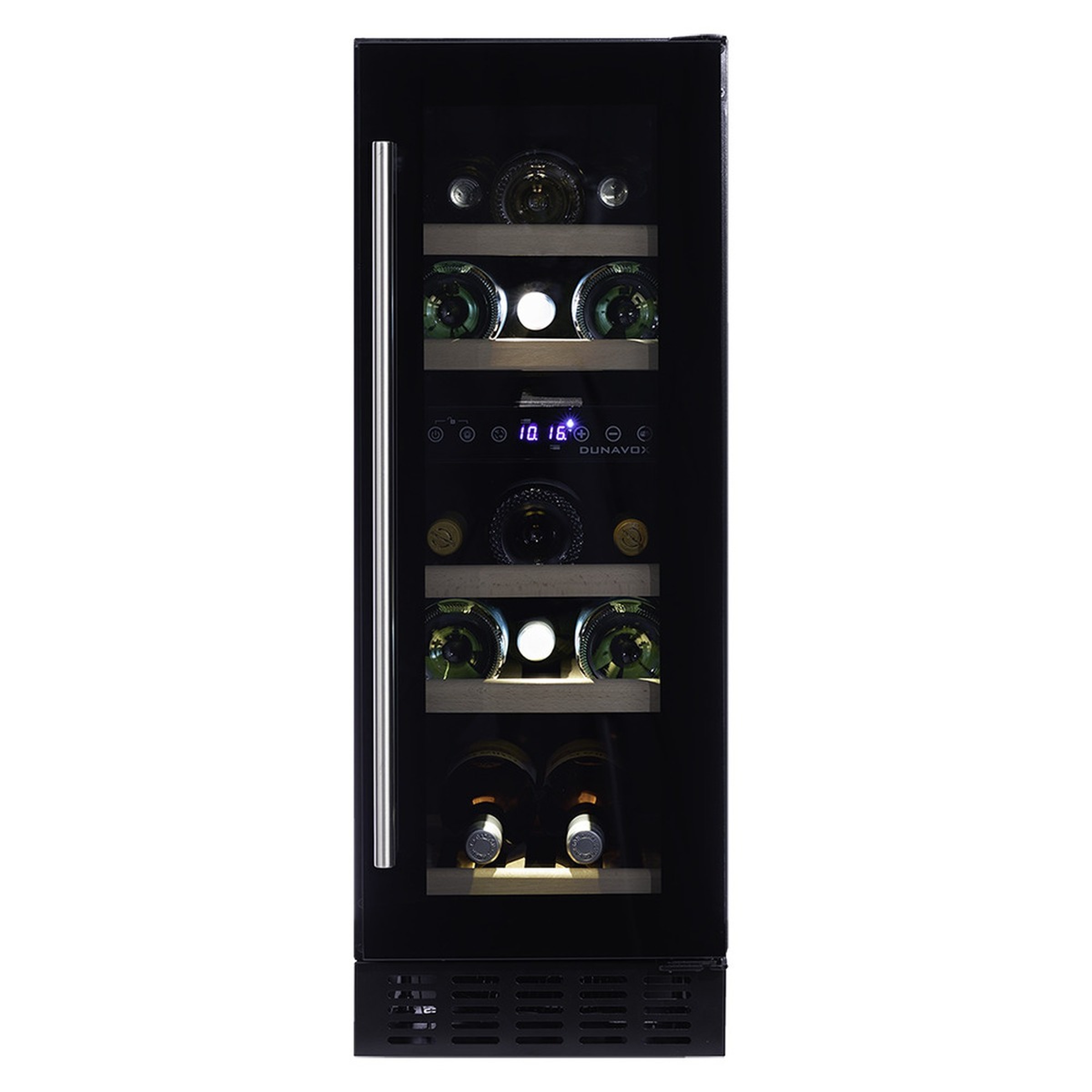 Винный шкаф Dunavox DAUF-17.58DB — компрессорный шкаф для длительного хранения и выдержки винной коллекции