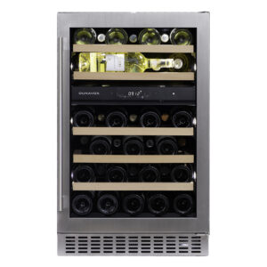 Винный шкаф Dunavox DAUF-38.100DSS — компрессорный шкаф для длительного хранения и выдержки винной коллекции