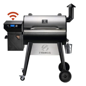 Пеллетный гриль Z Grills 450 B — компактная модель для балкона и небольшого двора с точным поддержанием температуры