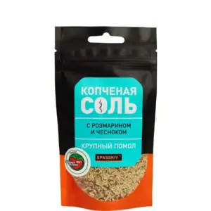 Соль копченая на ольхе SPASSKIY мельница